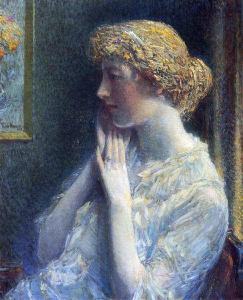 The Ash Blond, 1918 - Childe Hassam