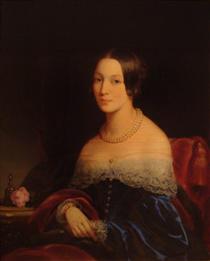 Portrait of Julia Feodorovna Kurakina - Christina Robertson