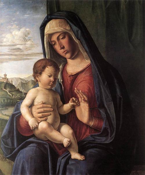 Madonna and Child, c.1504 - Чима да Конельяно