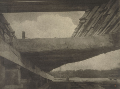 The Skeleton of the Ship, Bath, Maine, 1917 - Clarence White