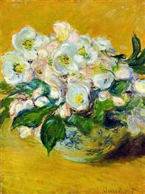 Christmas Roses - Claude Monet