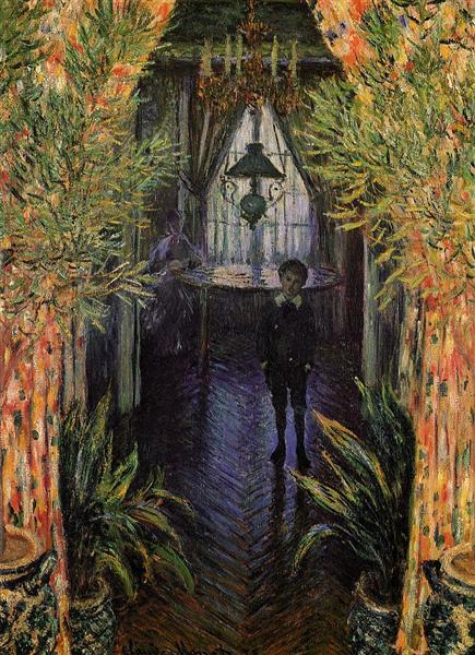 Уголок квартиры, 1875 - Клод Моне