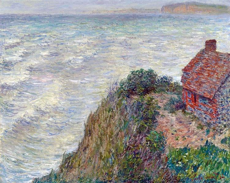 Fisherman`s House in Petit-Ailly, 1882 - Claude Monet