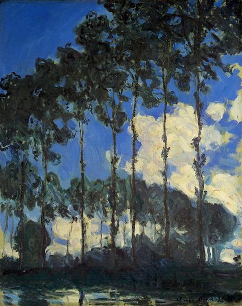 Poplars on the Banks of the Epte, 1891 - Claude Monet