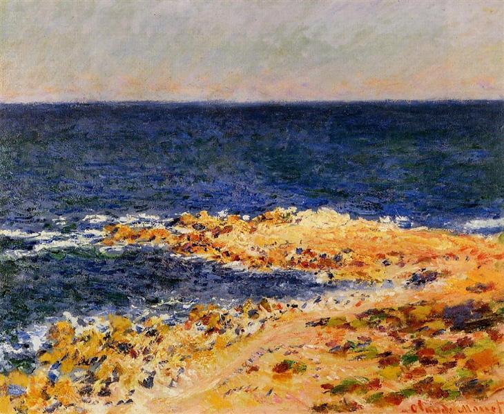 The Big Blue at Antibes, 1888 - Claude Monet