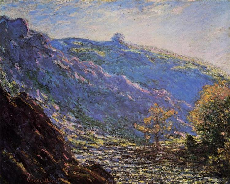 The Old Tree, Sunlight on the Petit Cruese, 1889 - Claude Monet