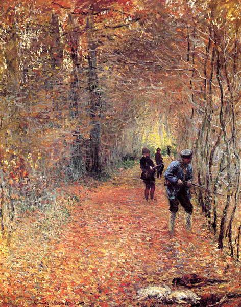 The Shoot, 1876 - Claude Monet