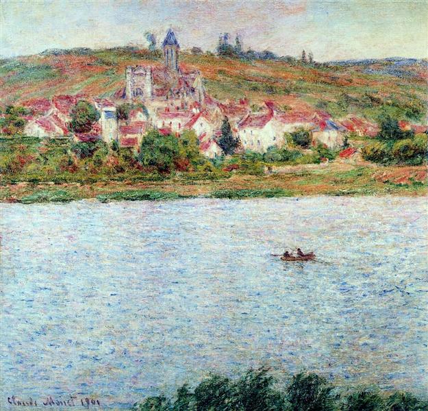 Vetheuil, Morning Effect, 1901 - Claude Monet