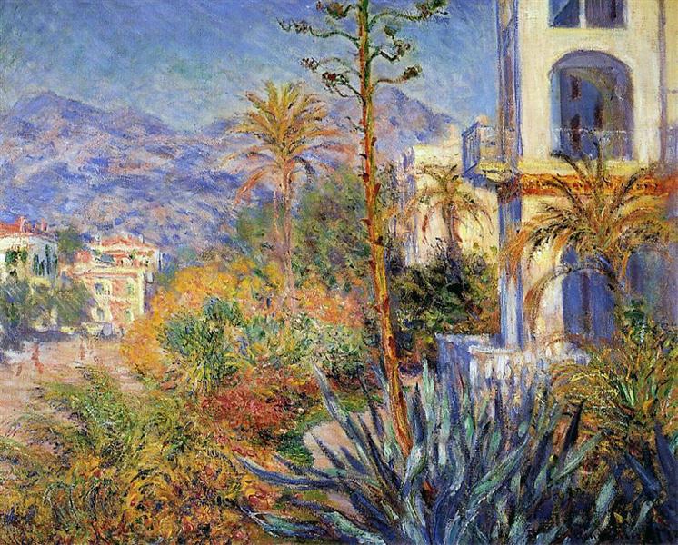Villas at Bordighera, 1884 - Claude Monet