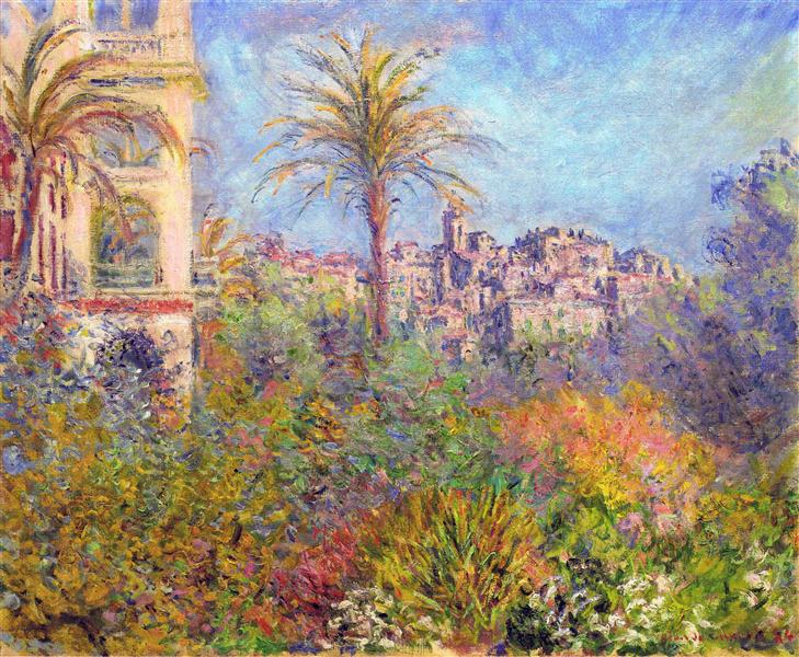 Villas at Bordighera 03, 1884 - Клод Моне