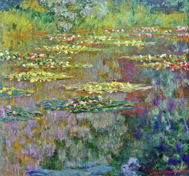 Water Lilies, 1904 - Клод Моне