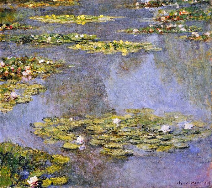 Водяные лилии, 1905 - Клод Моне
