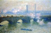 Waterloo Bridge, London - Claude Monet