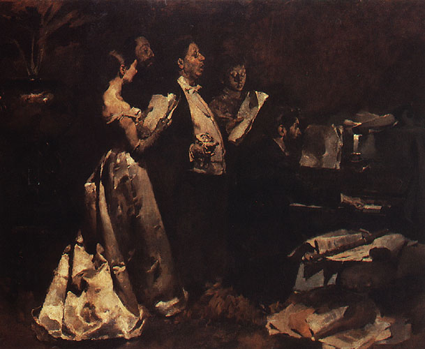 Um Concerto de Amadores, 1882 - Колумбану Бордалу Піньєйру