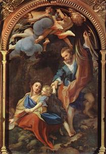 Madonna della Scodella - Antonio Allegri da Correggio