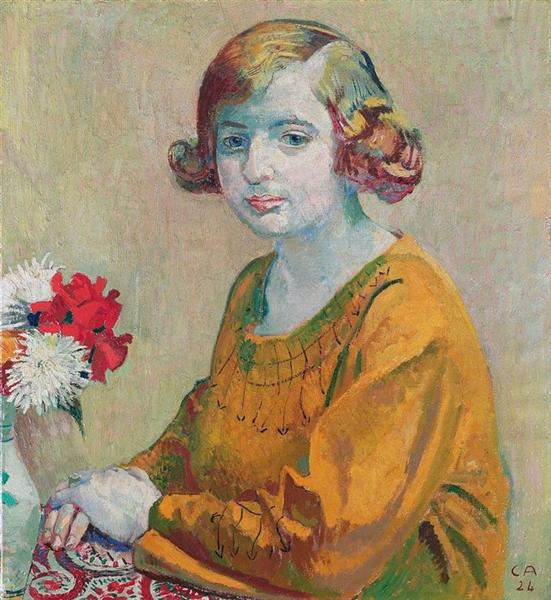 Lucie Meyer, 1924 - Cuno Amiet