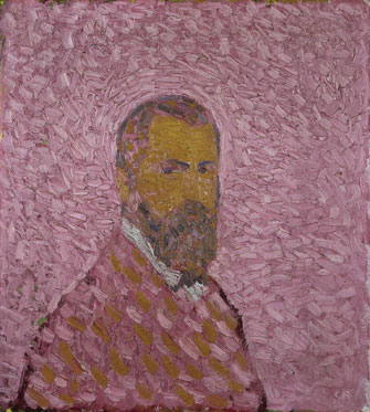 Self-portrait in Rose, 1907 - Cuno Amiet