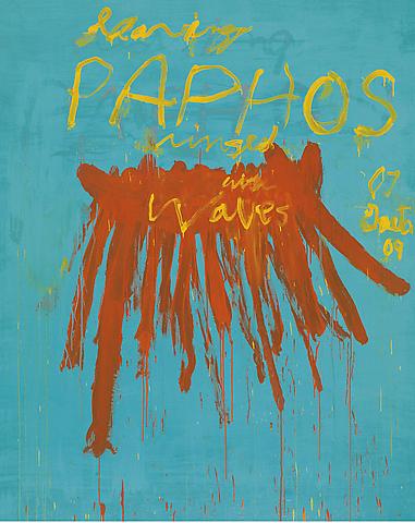 Leaving Paphos Ringed With Waves IV, 2009 - Сай Твомбли