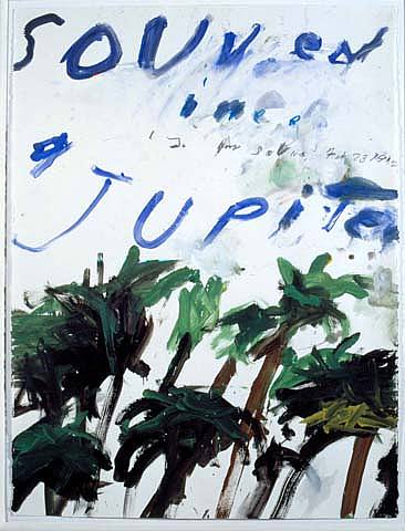 Souvenir 1992 Cy Twombly Wikiart Org