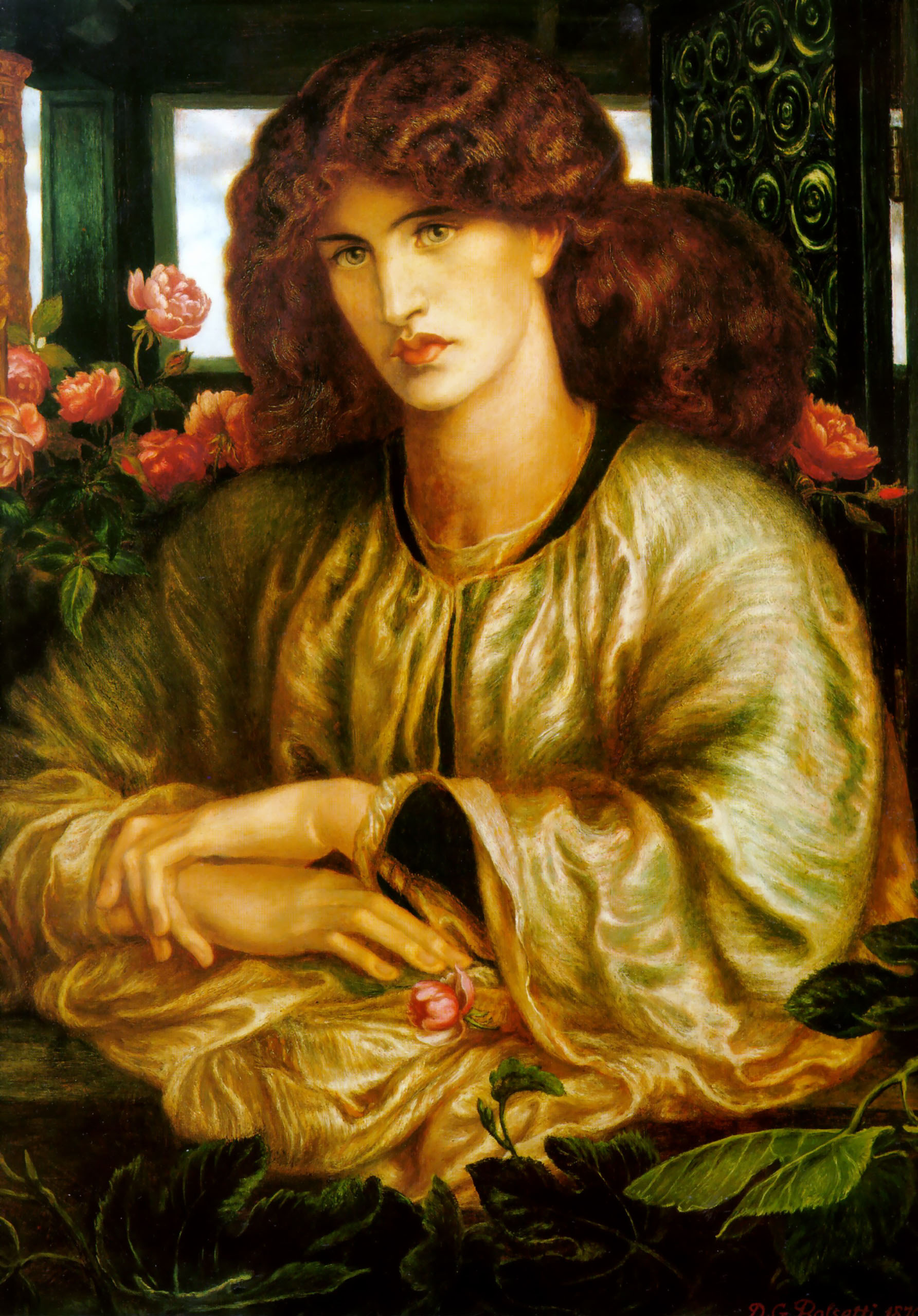 The Womens Window 1879 Dante Gabriel Rossetti