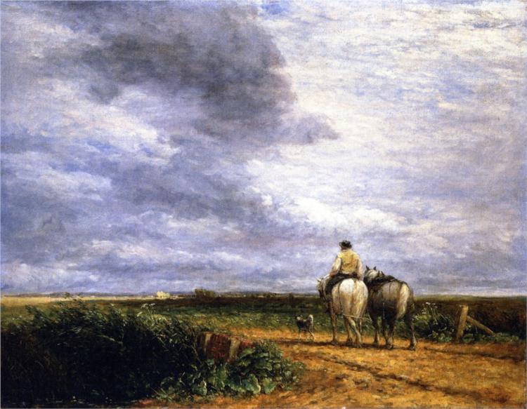 Going to the Hayfield, 1849 - David Cox