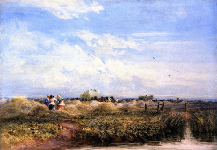 The Hayfield, 1833 - Девід Кокс