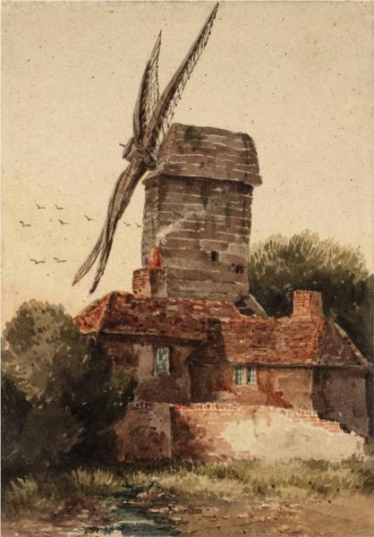 Windmill - David Cox