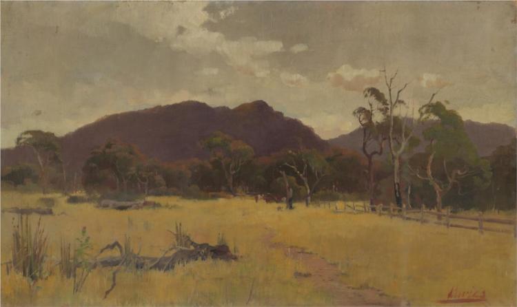 Пейзаж, 1889 - Девід Девіс
