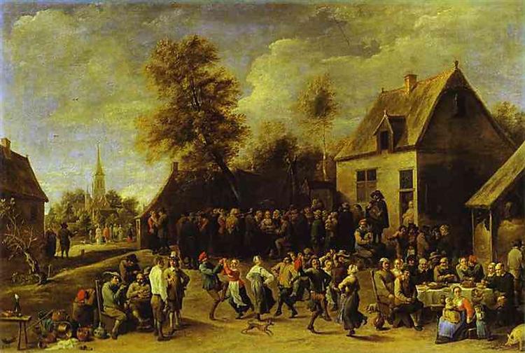 Country Celebration, 1647 - David Teniers le Jeune