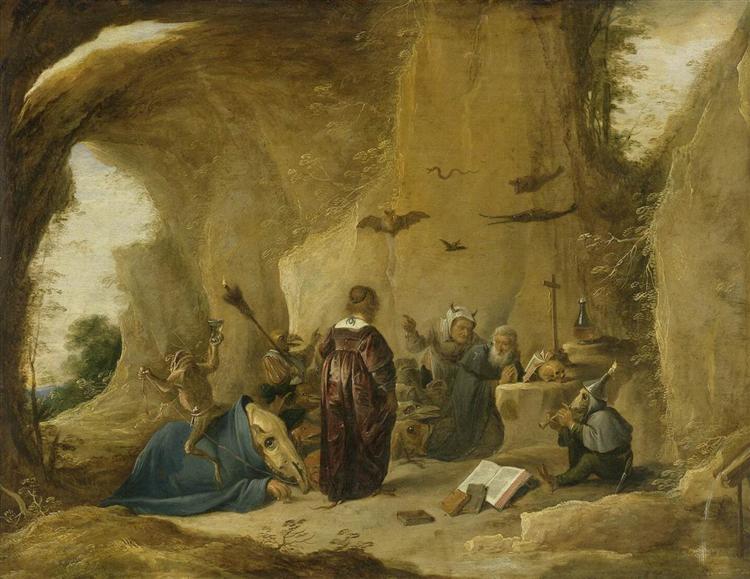 The Temptation of St. Anthony, c.1645 - David Teniers, o Jovem