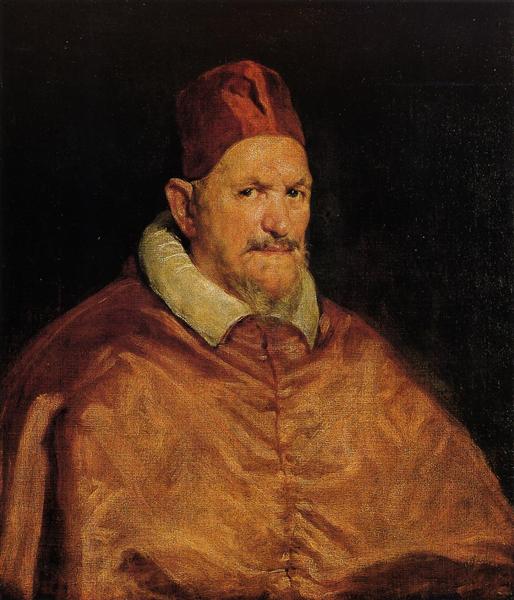 Pope Innocent X, 1650 - Диего Веласкес