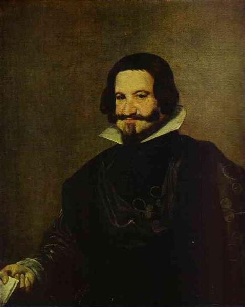 Portrait of Caspar de Guzman, Count of Olivares, Prime Minister of Philip IV, c.1638 - Diego Velazquez