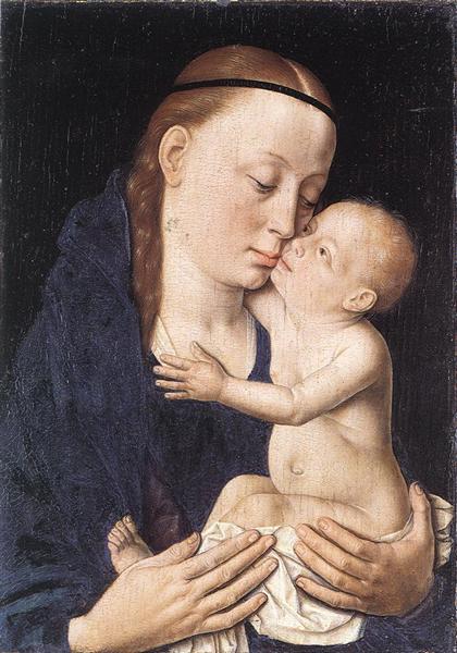 Virgin and Child, c.1455 - c.1460 - Дирк Баутс