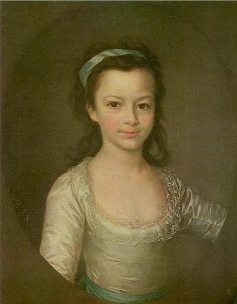 Ekaterina Vorontsova, c.1789 - Dmitry Levitzky