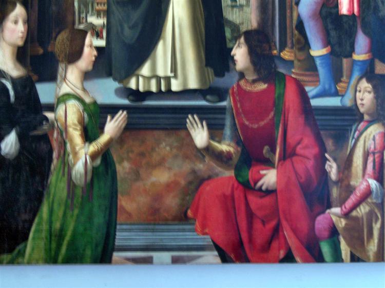 Altarpiece of St. Vincent Ferrer - Domenico Ghirlandaio