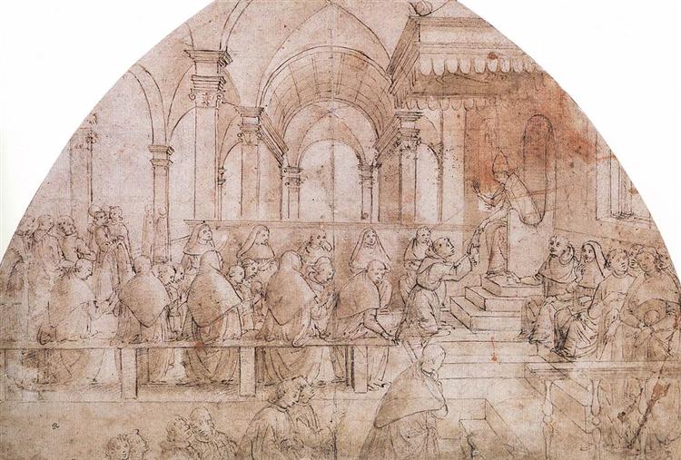 Confirmation of the Rule, 1483 - Domenico Ghirlandaio