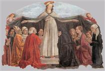 Vierge de Miséricorde - Domenico Ghirlandaio