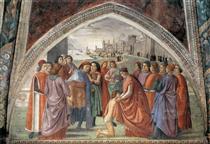Renonciation aux biens - Domenico Ghirlandaio