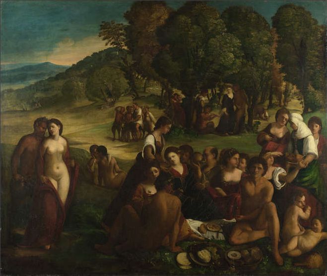 A Bacchanal, 1520 - 1530 - Доссо Досси