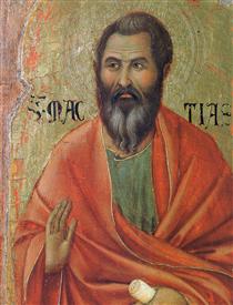Apostle Matthias - Duccio di Buoninsegna