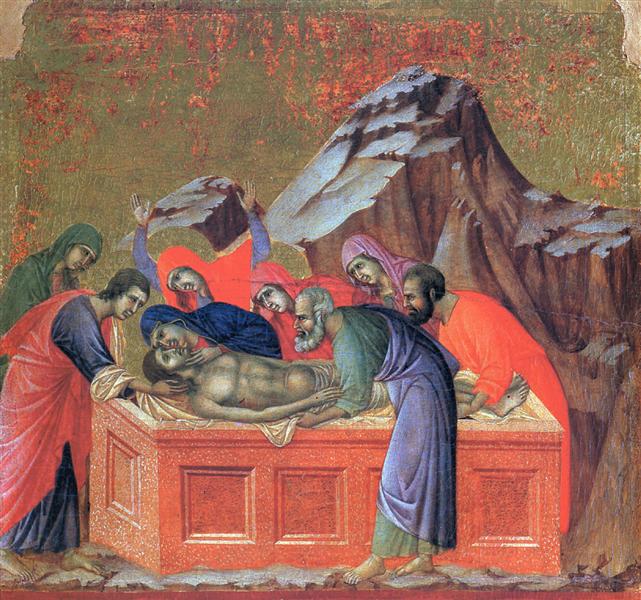 Burial, 1308 - 1311 - Duccio di Buoninsegna
