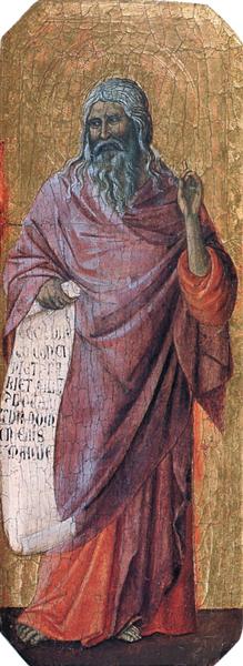 Prophets. Isaiah, 1308 - 1311 - Duccio