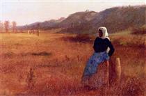 At the Closing of the Day - Eastman Johnson