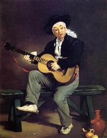 El cantante español - Édouard Manet