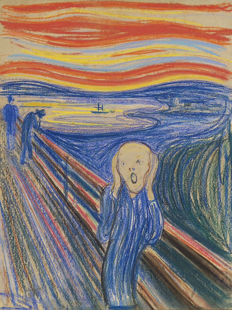 The Scream, 1895 - Edvard Munch - WikiArt.org