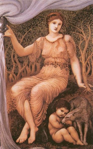 Earth Mother, 1882 - 愛德華·伯恩-瓊斯