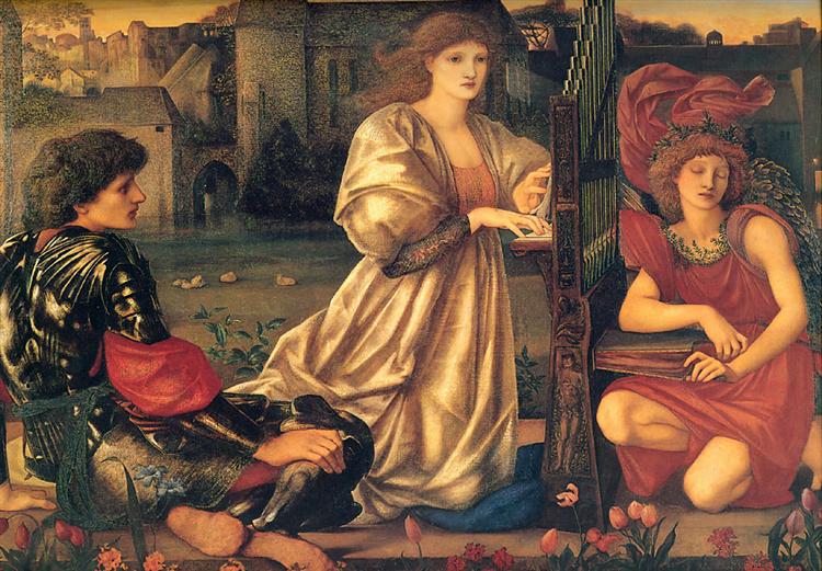 Song of Love, 1868 - 1877 - Edward Burne-Jones
