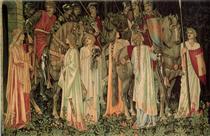 The Arming and Departure of the Knights - Edward Burne-Jones
