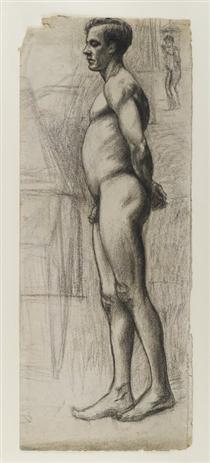 Male Nude - Едвард Хоппер