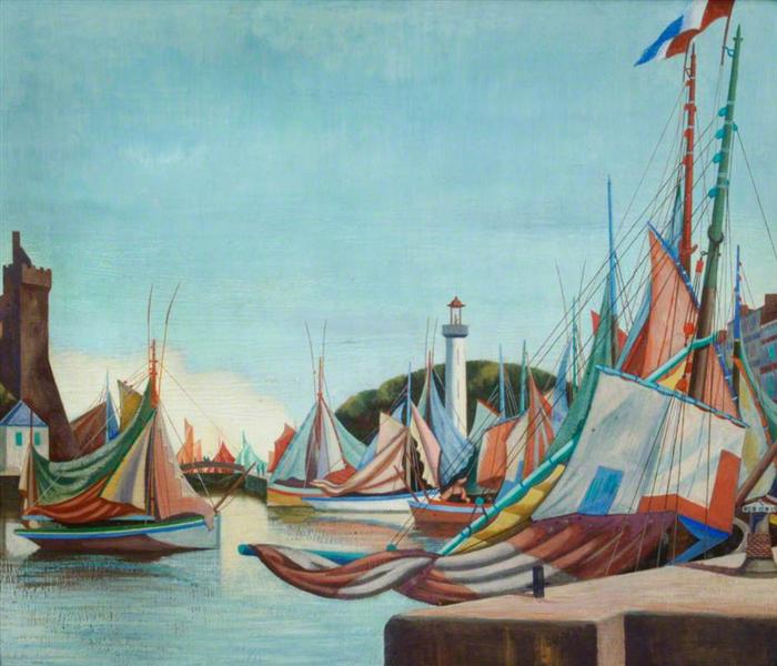 La Rochelle, 1923 - Edward Wadsworth